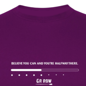 GRROW ΚΟΝΤΟΜΑΝΙΚΟ T-SHIRT “BELIEVE WE CAN”