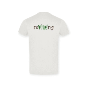 GRROW ΚΟΝΤΟΜΑΝΙΚΟ T-SHIRT ΛΕΥΚΟ “roWΙΝng”