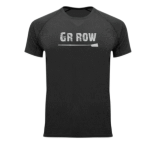 GRROW DRY FIT T-SHIRT UNISEX “I’m a rower” ΜΑΥΡΟ