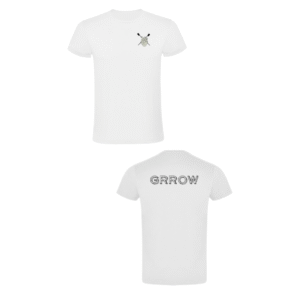 GRROW ΚΟΝΤΟΜΑΝΙΚΟ T-SHIRT ΛΕΥΚΟ “HEART”